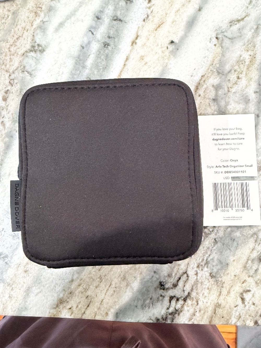 Dagne Dover Small Arlo Tech Organizer - black/onyx